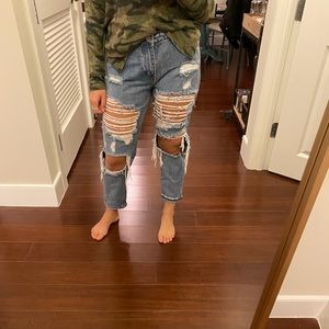 Ripped jeans